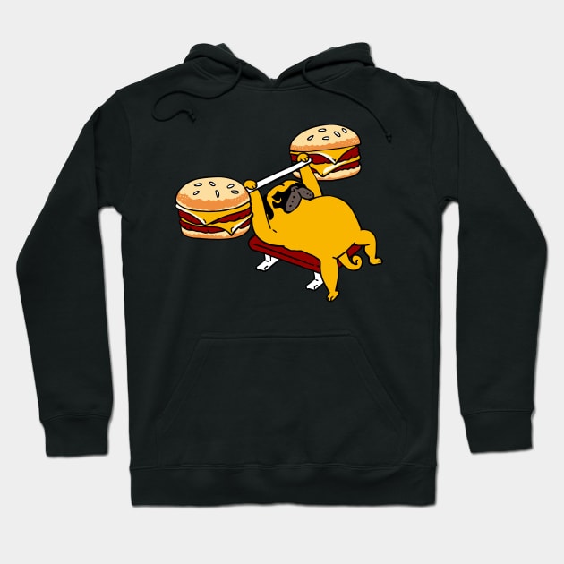 Double Cheeseburger Monday Hoodie by huebucket